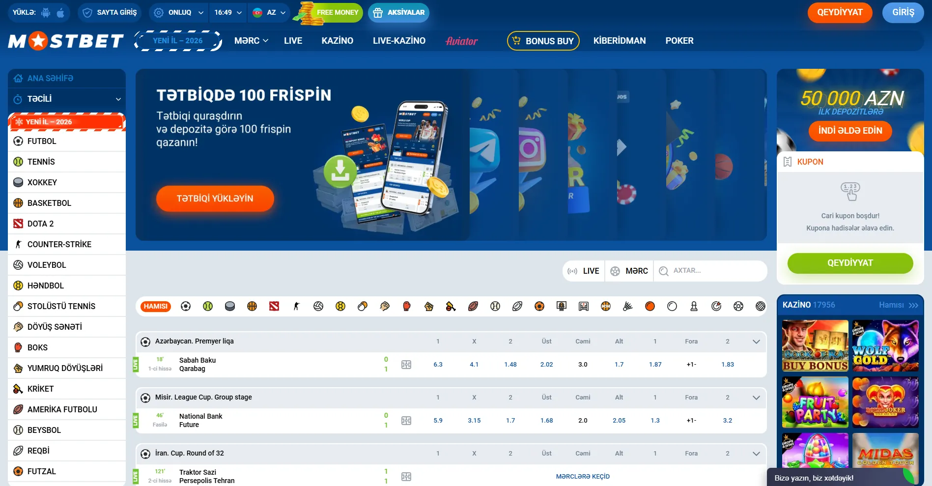 Mostbet giriş Azerbaijan – təhlükəsizlik və rəsmi sayt